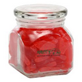 Swedish Fish in Small Glass Jar